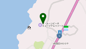 TOYOTA SHARE ザ・ムーンビーチ ミュージアムリゾートSTの地図画像