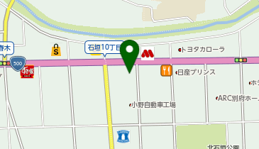 TOYOTA SHARE ダイハツステーション別府店  来店手段(自動車・自転車・バイク可)の地図画像