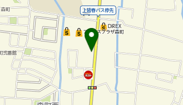 TOYOTA SHARE ダイハツステーション森町店  来店手段(自動車・自転車・バイク可)の地図画像