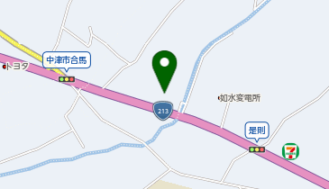 TOYOTA SHARE ダイハツステーション中津店  来店手段(自動車・自転車・バイク可)の地図画像