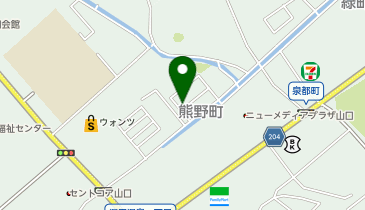 TOYOTA SHARE 合同宿舎第二湯田住宅STの地図画像
