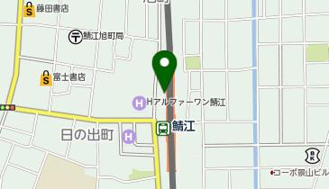 TOYOTA SHARE 鯖江駅の地図画像