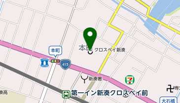 TOYOTA SHARE ネッツトヨタ富山 クロスベイ新湊の地図画像