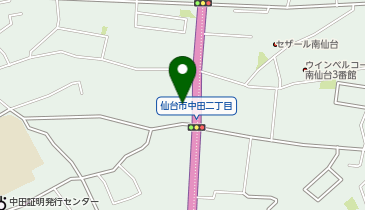 TOYOTA SHARE ダイハツステーション中田店の地図画像
