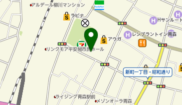 TOYOTA SHARE 青森市役所駅前庁舎立体駐車場8Fの地図画像