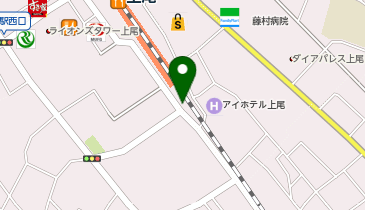 TOYOTA SHARE ショーサンプラザ上尾駅前の地図画像
