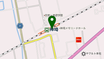 TOYOTA SHARE 神埼駅前駐車場の地図画像
