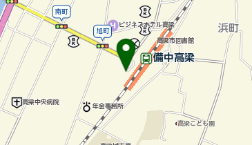 TOYOTA SHARE 備中高梁駅前西広場ステーションの地図画像