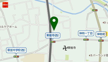 TOYOTA SHARE パセットワン草加神明の地図画像