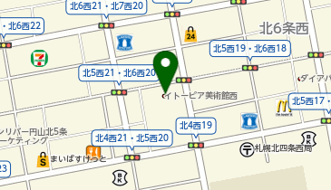 ECCジュニア 桑園教室の地図画像