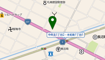 ECCジュニア 長沼中央教室の地図画像