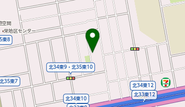 ECCジュニア 新道東教室の地図画像