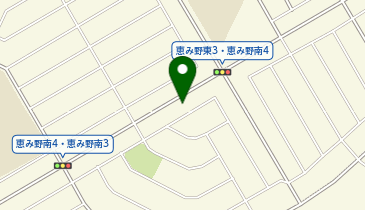 ECCジュニア 恵み野南会館教室の地図画像