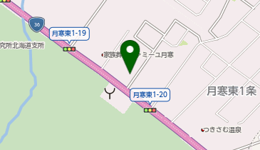 ECCジュニア 月寒東1条教室の地図画像