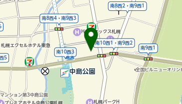 ECCジュニア 中島公園教室の地図画像