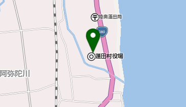 ECCジュニア 蓬田教室の地図画像