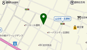 ECCジュニア 志家町教室の地図画像