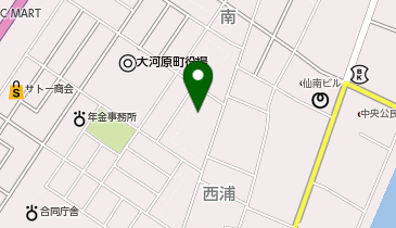 ECCジュニア 大河原教室の地図画像