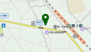 ECCジュニア 原ノ町駅前教室の地図画像