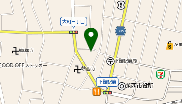 ECCジュニア 下館駅前教室の地図画像