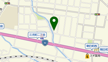 ECCジュニア 朝日町教室の地図画像