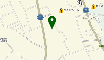 ECCジュニア 大間々南教室の地図画像