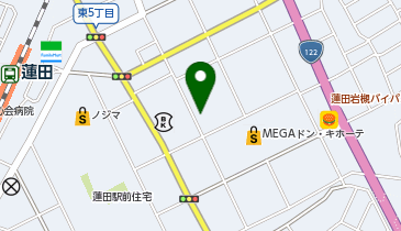 ECCジュニア 東3丁目教室の地図画像