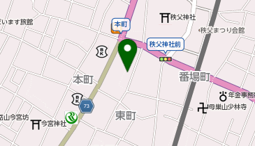 ECCジュニア 秩父神社前教室の地図画像