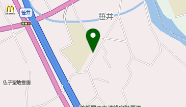 ECCジュニア 笹井教室の地図画像