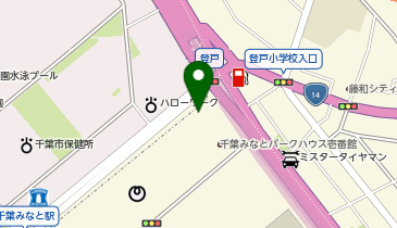 ECCジュニア 千葉みなと教室の地図画像