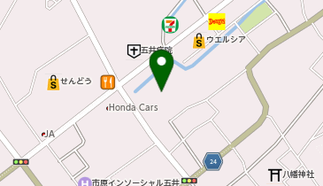 ECCジュニア 五井幼稚園教室の地図画像