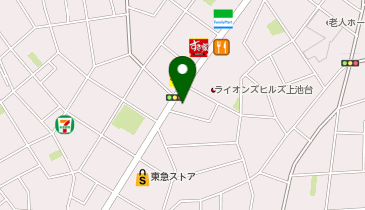 ECCジュニア 上池台5丁目教室の地図画像