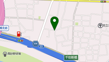 ECCジュニア 足立一丁目教室の地図画像