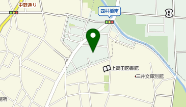 ECCジュニア 上高田図書館前教室の地図画像