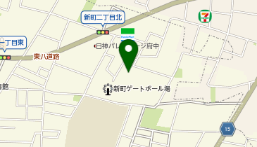 ECCジュニア 新町2丁目教室の地図画像