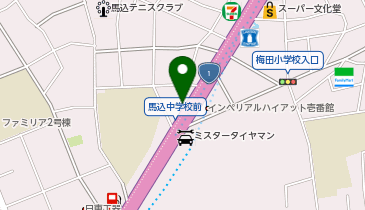 ECCジュニア 西馬込2丁目教室の地図画像