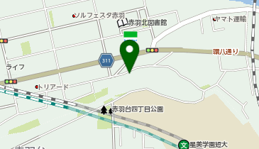 ECCジュニア 赤羽北1丁目教室の地図画像