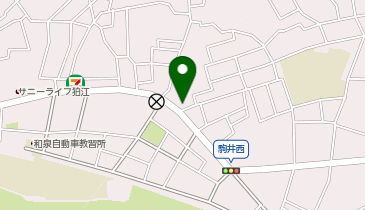 ECCジュニア 猪方2丁目教室の地図画像