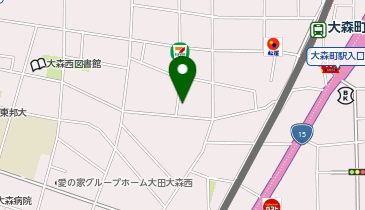 ECCジュニア 大森西5丁目教室の地図画像