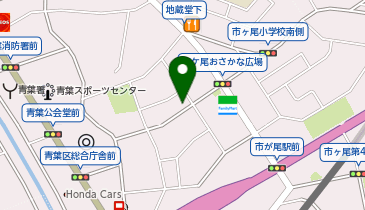 ECCジュニア 市ヶ尾西教室の地図画像