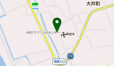 ECCジュニア 西大井教室の地図画像