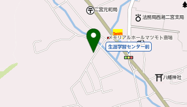 ECCジュニア 二宮吾妻山教室の地図画像