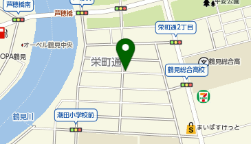 ECCジュニア 栄町通教室の地図画像