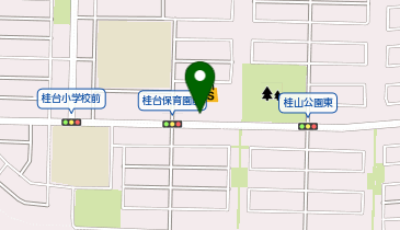 ECCジュニア 桂台南教室の地図画像