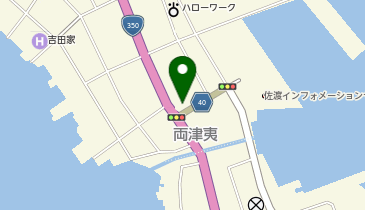 ECCジュニア 両津教室の地図画像