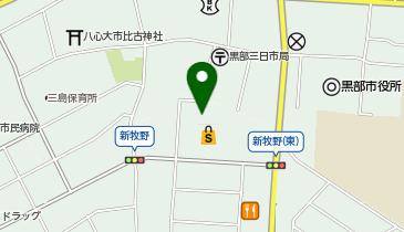 ECCジュニア 黒部メルシー教室の地図画像