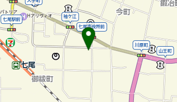 ECCジュニア 七尾駅前教室の地図画像
