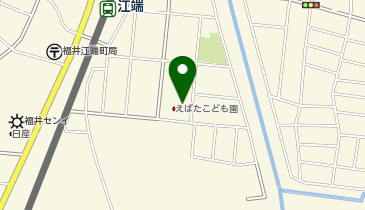 ECCジュニア えばたこども園教室の地図画像