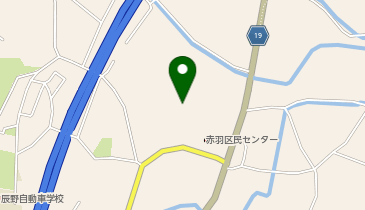 ECCジュニア 辰野赤羽教室の地図画像