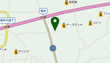 ECCジュニア 新井交差点南教室の地図画像